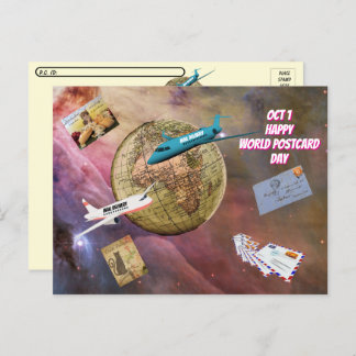 Postcrossing World Postcard Day Postcard (Oct 1)