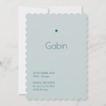 Posted Birth Report - Gabin