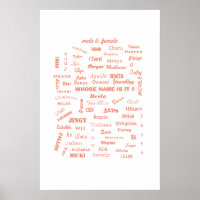 Poster20x30 / WHOSE NAME IS IT? / MMETROPOLIM