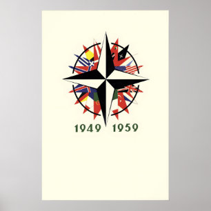 Poster 10 years NATO 1949-1959
