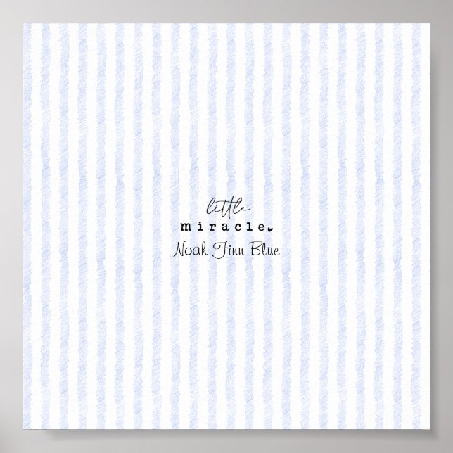 Poster (15,2 x 15,2cm) - Little Miracle (Front)