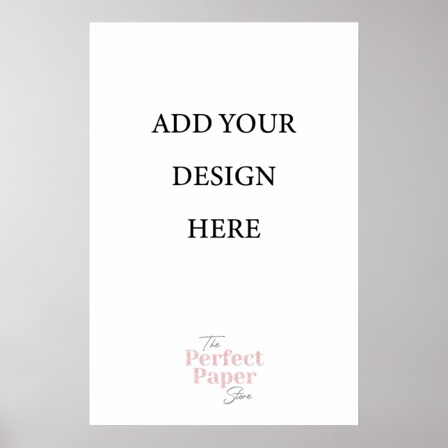 Poster 20 x 30 inch Template (Front)