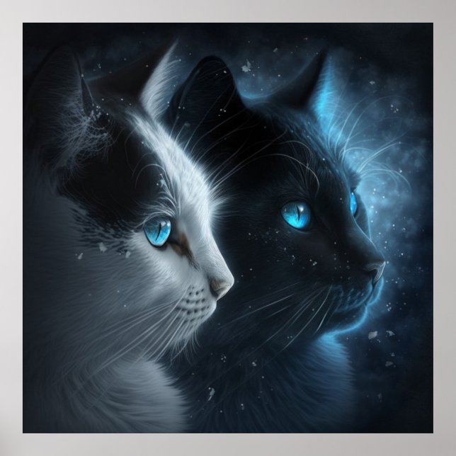 Poster 2 cat (Front)