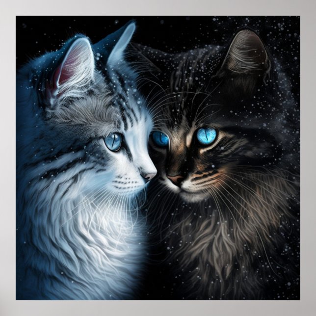 Poster 2 cat (Front)