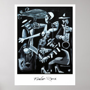 Poster 45,72x60,96cm: Jazz by Flavio Rossi