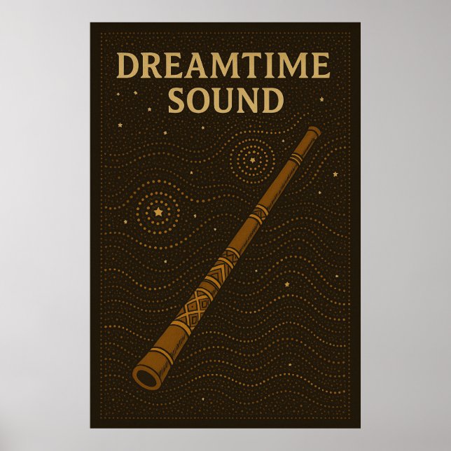 Poster 46, Dreamtime Sound, Vintage Art (Front)