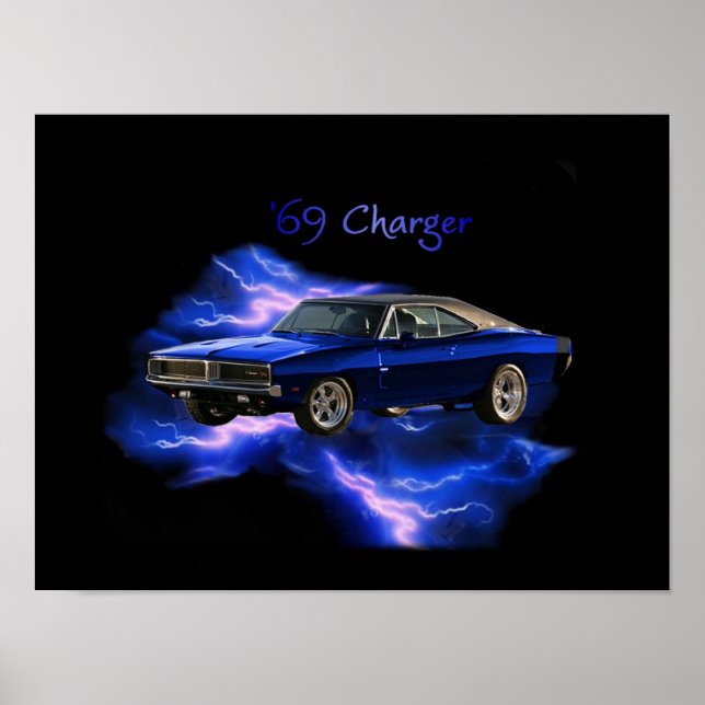 Poster: '69 Dodge Charger Poster (Front)