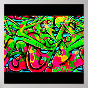 Poster-Abstract/Misc-Graffiti Gallery 13 Poster