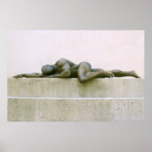 Poster, ADONIS SLEEPS- horizontal flip version Poster