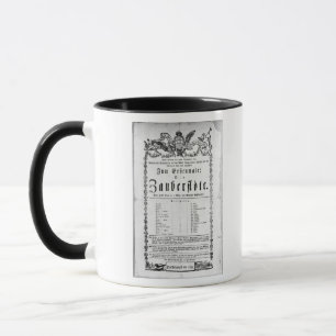 Poster advertisement of `The Magic Flute' Mug