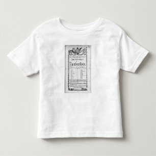 Poster advertisement of `The Magic Flute' Toddler T-Shirt