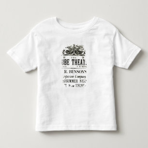 Poster advertising 'A Midsummer Night's Dream' Toddler T-Shirt