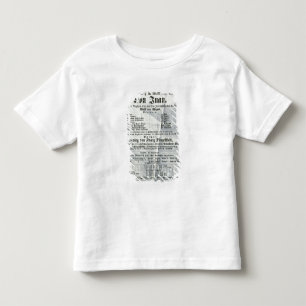 Poster advertising a performance of 'Don Juan' Toddler T-Shirt