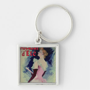 Poster advertising "Alcazar d'Ete" Key Ring