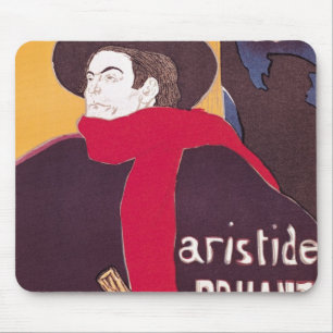 Poster advertising Aristide Bruant Mouse Mat