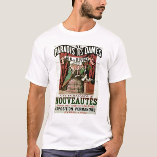 Poster advertising 'Au Paradis des Dames' T-Shirt