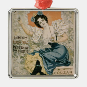 Poster advertising 'Brault Natural Mineral Water f Metal Tree Decoration