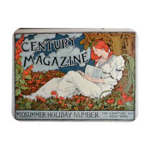 Poster advertising 'Century Magazine', Midsummer H Magnet