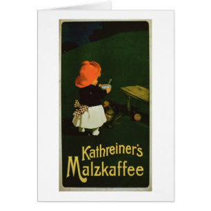 Poster advertising for 'Kathreiner's Malt Coffee'