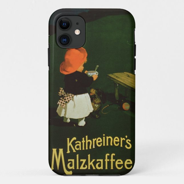 Poster advertising for 'Kathreiner's Malt Coffee' Case-Mate iPhone Case (Back)