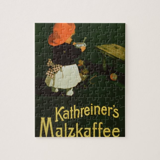 Poster advertising for 'Kathreiner's Malt Coffee' Jigsaw Puzzle (Vertical)