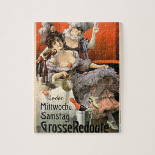 Poster Advertising 'Grosse Redoute' (colour litho) Jigsaw Puzzle