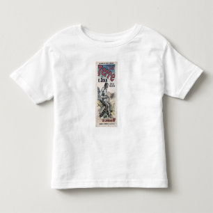 Poster advertising 'La Terre' by Emile Zola, 1889 Toddler T-Shirt