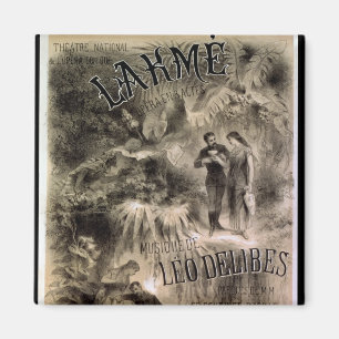 Poster advertising 'Lakme' Magnet