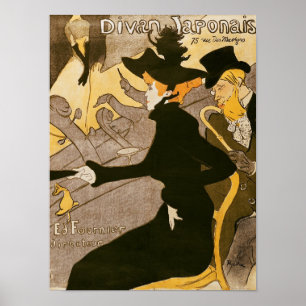 Poster advertising 'Le Divan Japonais', 1892