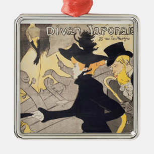 Poster advertising 'Le Divan Japonais', 1892 Metal Tree Decoration