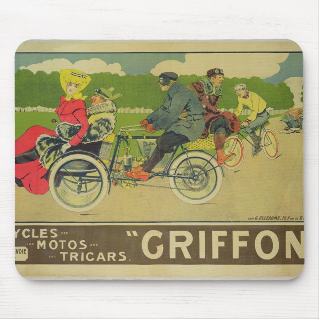 Poster advertising mouse mat (Front)