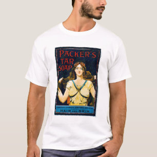 Poster advertising 'Packer's Tar Soap' (colour lit T-Shirt