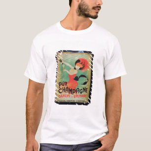 Poster advertising 'Pur Champagne', from Damery, E T-Shirt