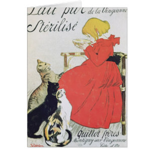 Poster advertising Pure Sterilised Milk