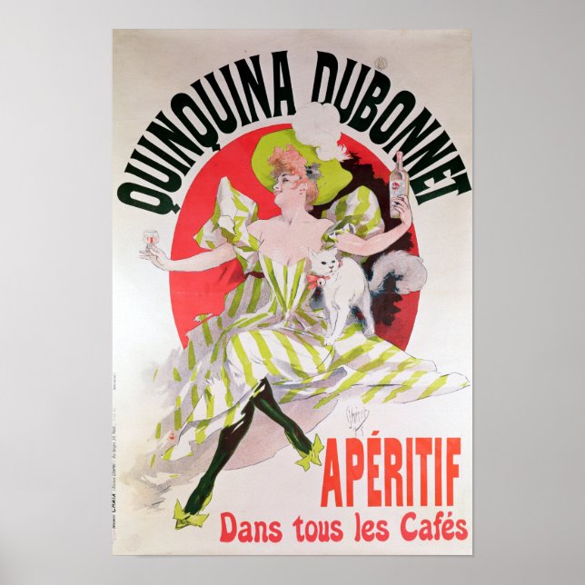 Poster advertising Quinquina Dubonnet' (Front)
