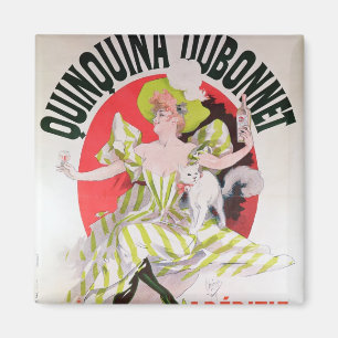Poster advertising Quinquina Dubonnet' Magnet