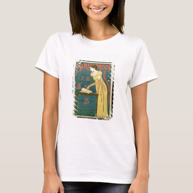 Poster advertising subscriptions to 'Paris Mode' M T-Shirt (Front)