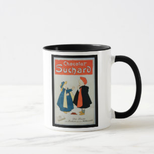 Poster advertising 'Suchard Chocolate' (colour lit Mug