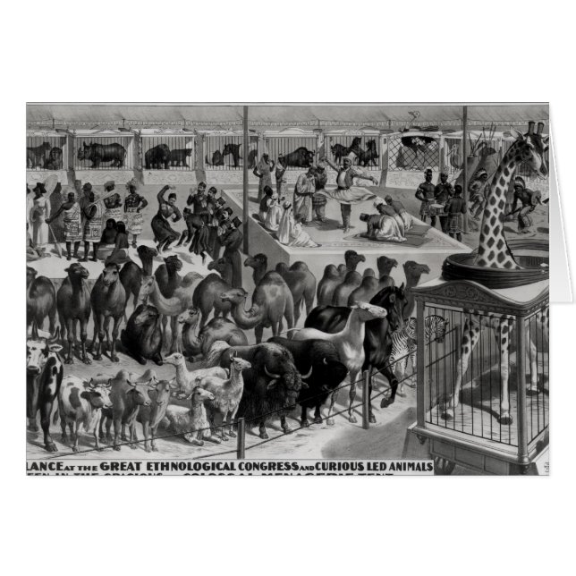 Poster advertising, 'The Barnum and Bailey (Front Horizontal)