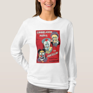 Poster advertising the 'Cirque d'Hiver de Paris' T-Shirt