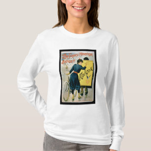 Poster advertising 'The Franco-American Bicycle Co T-Shirt