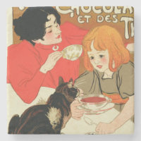 Poster Advertising the French Company of Chocolate