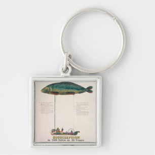 Poster advertising the subscription key ring