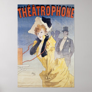 Poster Advertising the 'Theatrophone'