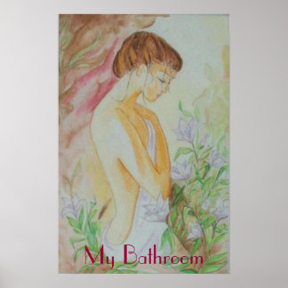 Poster After the bath