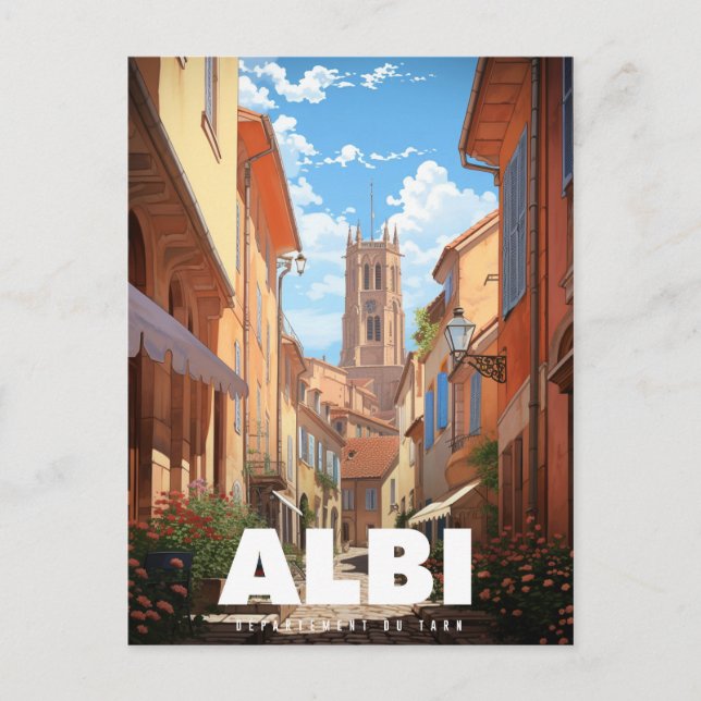 Poster Albi - France - Tarn Department - 81 - Postcard (Front)