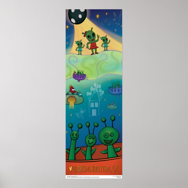 Poster - Alien Concert (Front)