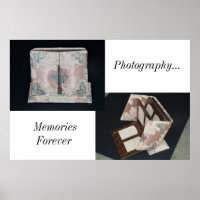 Poster/Antique Photo Album/Memories