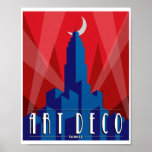 Poster - Art Deco Ollywood<br><div class="desc">Art Deco Poster by Ollywood.
ART DECO and Art Nouveau is an international philosophy and style of art,  architecture and applied art—especially the decorative arts—that were most popular during 1890–1910.</div>