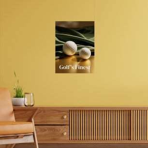 Poster Art Golf's Finest